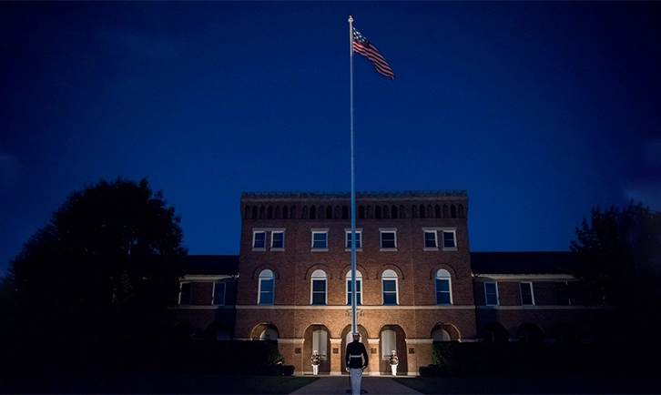 Marine Barracks Buildign 8 following protective design solutions by IntegralRSG